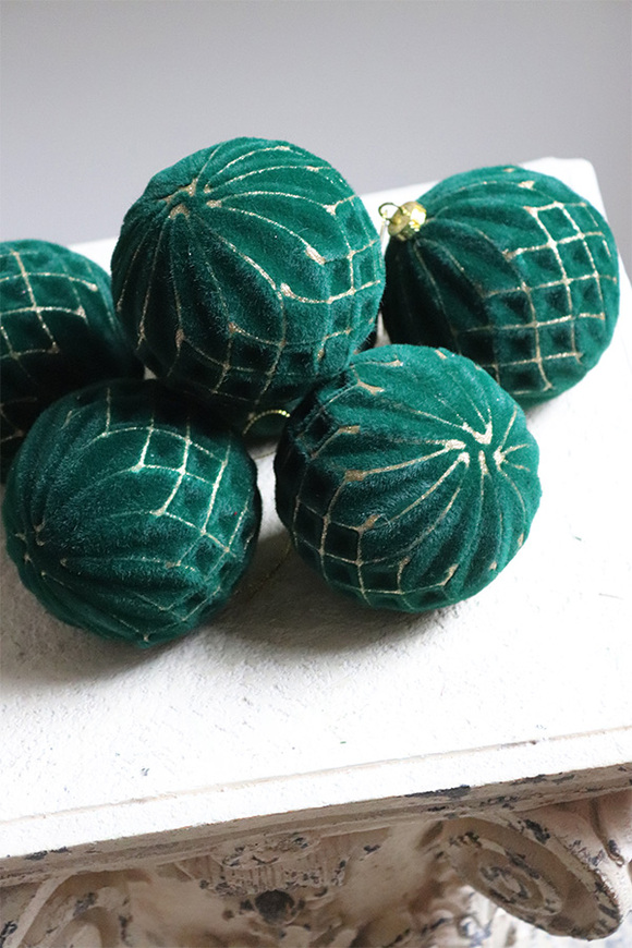 Królewska Zieleń, bombki choinkowe