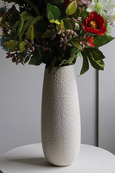 Morizon White, dekoracyjny bukiet w wazonie