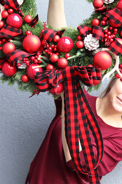 Spectacular Christmas, bożonarodzeniowy wieniec