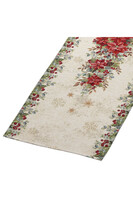 Gwiazda Betlejemska świąteczny bieżnik gobelinowy	