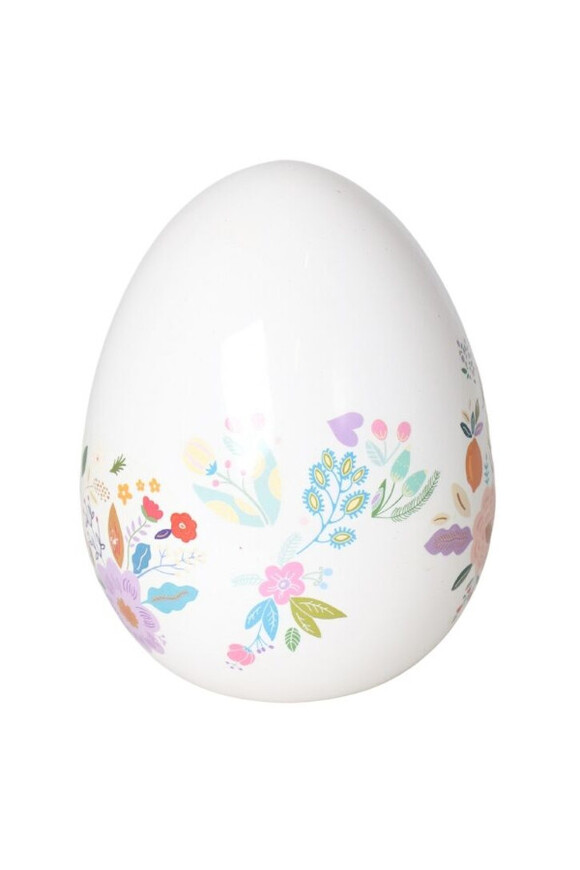 Floral Easter, jajko wielkanocne figurka