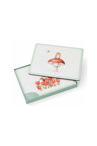 Wrendale podkładki pod talerz korkowe średnie	