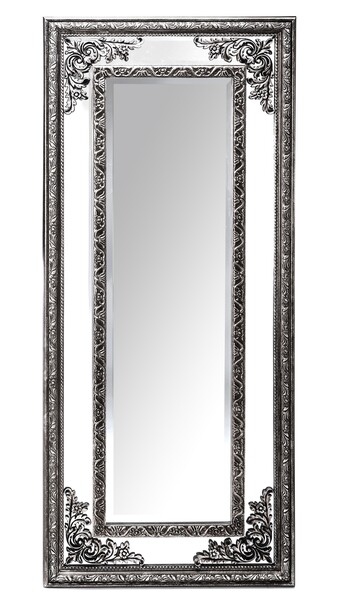 Stretto Silver, lustro wąskie, wym.140x60cm