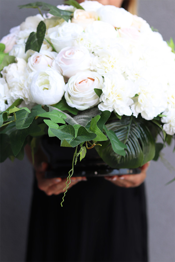 Celestina Deluxe, bogata kompozycja nagrobna, wym.39x51cm