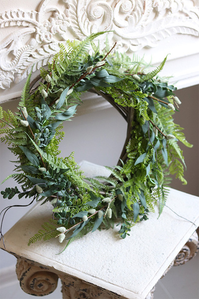 Zielona Wiosna, wianek z baziami