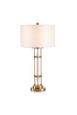 Triest, elegancka lampa stołowa, wys.83cm