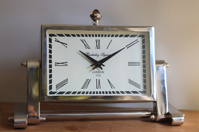 ekskluzywny zegar Gabinetowy Silverato