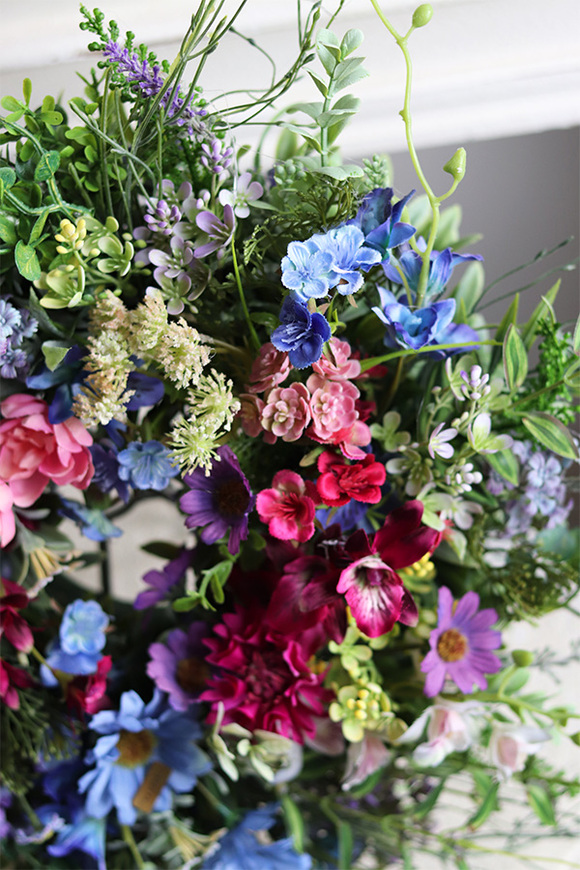 Wichrowe Wzgórza Summer, delikatny wiosenny wianek