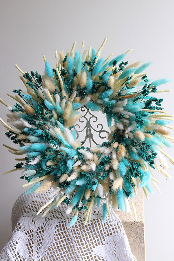 Turkusowa Wielkanoc, komplet dekoracji wielkanocnych