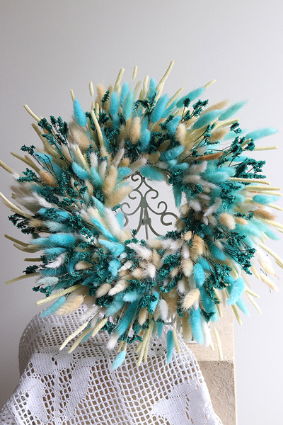 Turkusowa Wielkanoc, komplet dekoracji wielkanocnych