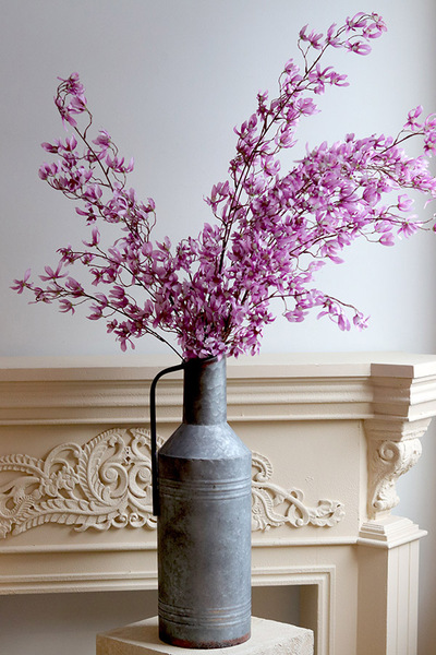 Forsycja Roseum, sztuczny kwiat na gałązce