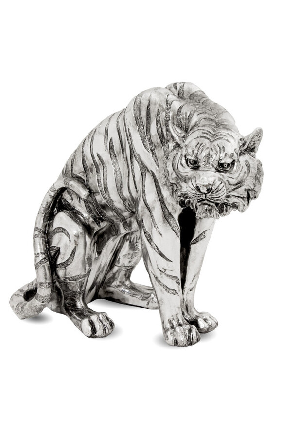 Dangun, srebrna figurka dekoracyjna, tygrys