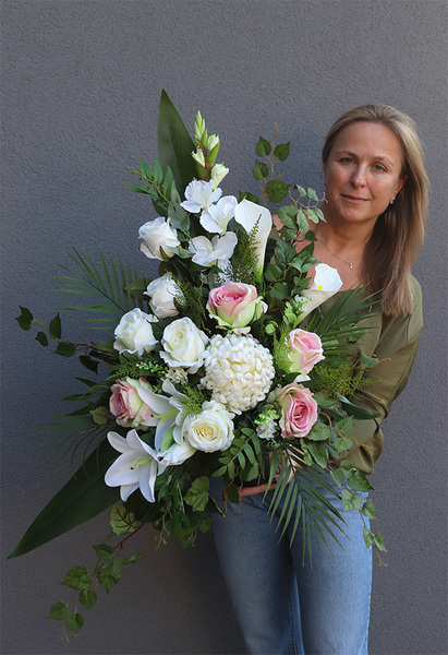 Romeria, bukiet nagrobny we wkładzie