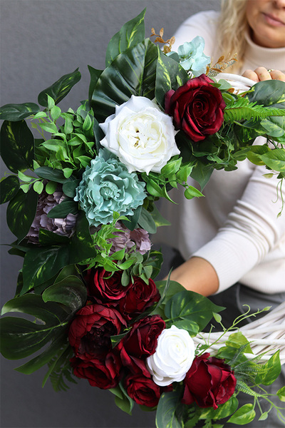 Martha New, duży wianek dekoracyjny