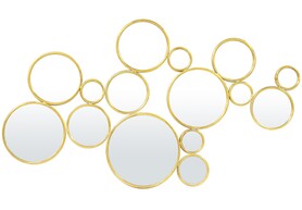 lustro Casablanca w ozdobnej ramie, wym.64x114x2.5cm