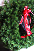 Xmas Premium, realistyczny wianek iglasty