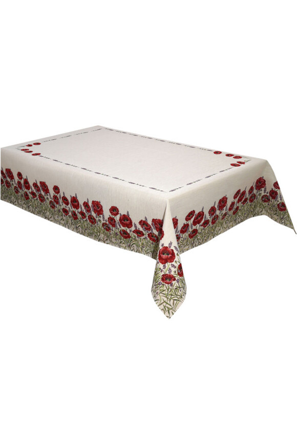 Maki i Lawenda, obrus gobelinowy