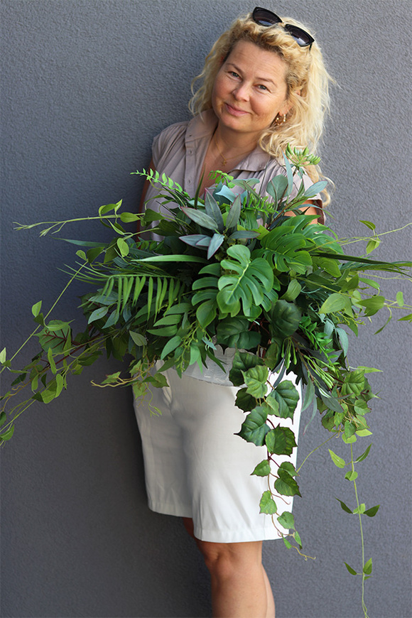 Wedding zielona kompozycja do twojej donicy