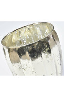 Barok Old 3 lampion srebrny szklany