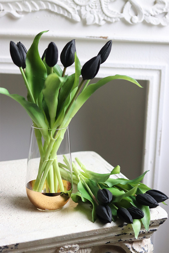 bukiet tulipanów silikonowych, Genotte Black