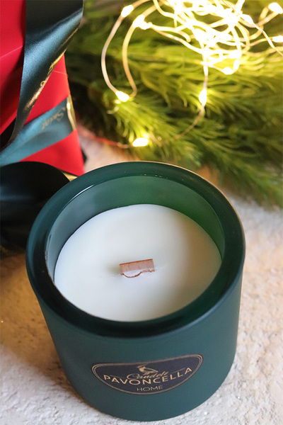 Smell of Christmas, sojowo-kokosowa świeca zapachowa w szkle	