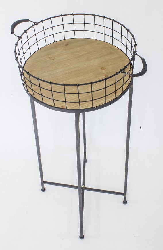 Loft  B, stolik pomocniczy / kwietnik, wym.108x50x40cm