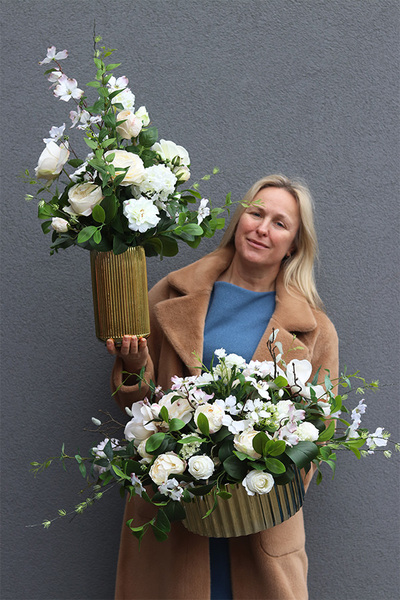 Goldenilla Big, kompozycja kwiatowa