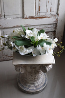 Dekoriato, kompozycja z orchideą w owalnej misie, wym.18x60cm