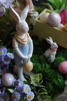 Rabbits in the Garden, dekoracja wielkanocna w szufladzie