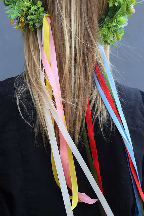 barwny wianek na głowę Dożynki, rozmiar uniwersalny