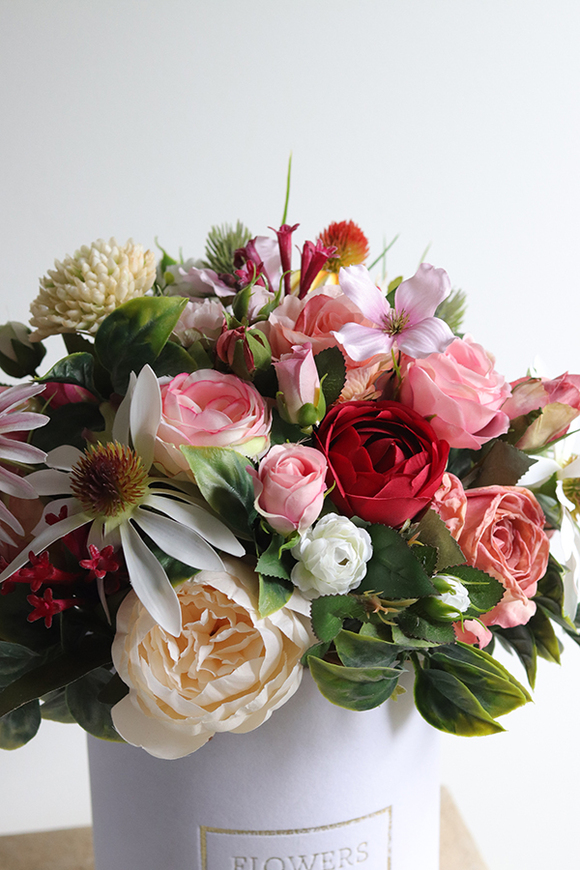 Romantica, bogaty flowerbox kwiatowy