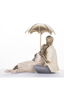 Love, figurka Para Zakochanych pod Parasolem