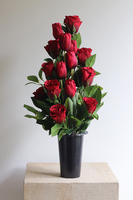 Lovely Red, komplet dekoracji nagrobnych