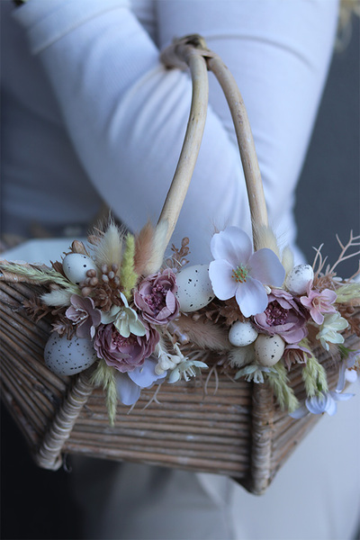 Barnabia Big, dekorowany koszyczek wielkanocny