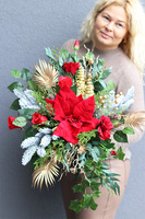 Angelo Floresa Red Winter, komplet dekoracji nagrobnych