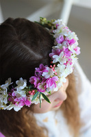 Camille, kwiatowy wianek na głowę, rozmiar uniwersalny