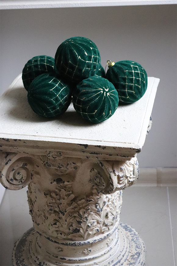 Królewska Zieleń, bombki choinkowe