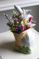 Zajączek Lady, wielkanocna kompozycja z zającem