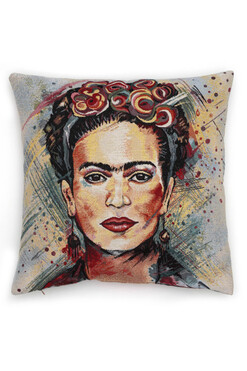 Frida, poszewka gobelinowa dwustronna, 45x45cm
