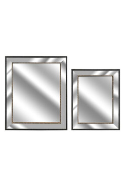 Nero Gold, lustro prostokąt, wym.40x4x50cm