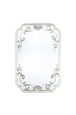 Darcy Vintage, lustro wiszące ze wzorem, wym.84x53cm