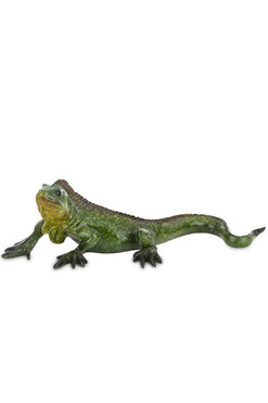 Kameleon C, figurka jaszczurka, wym.9x32x13cm