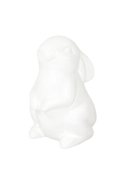 OD RĘKI Zajączek White, figurka wielkanocna, wys.16.5cm 