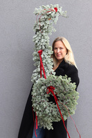 Zieleń Zimowa 2, zielona girlanda zimowa