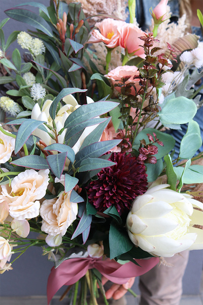 Boho Heria, bukiet do wazonu, wys.70cm