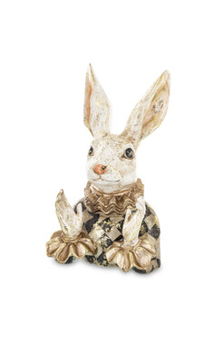 Alicja w Krainie Czarów, figurka królik, szambelan, wys.23cm