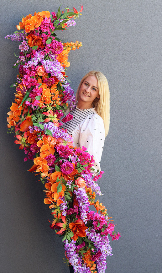  Lawa Glorioza egzotyczna girlanda dekoracyjna