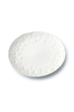 Różana, śniadaniowy talerz deserowy, kpl.2szt, śr.21cm