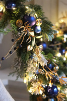 Dark Blue Eveline Xmas, girlanda świąteczna