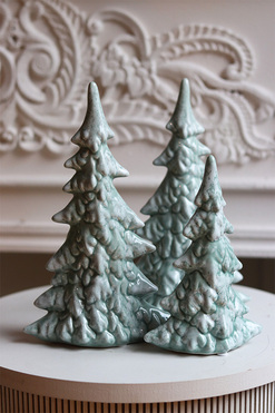 OD RĘKI Nicolandia, choinka figurka świąteczna, zielona A, wys.26cm